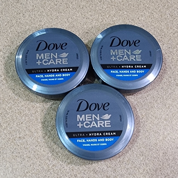 3 Pack - Dove Men + Care Moisturizer Ultra-Hydra Cream - Picture 1 of 6